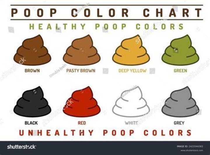What color is healthy poop?