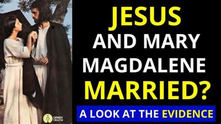 What did Mary Magdalene say to Jesus?