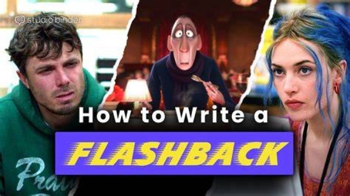 What does a person look like when they are having a flashback?