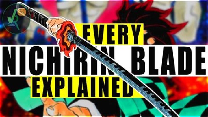 What does a pink Nichirin sword mean?