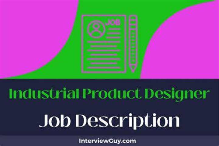 What does an industrial product designer do?