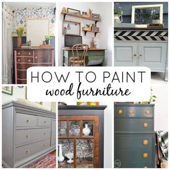 What finish of paint is best for furniture?