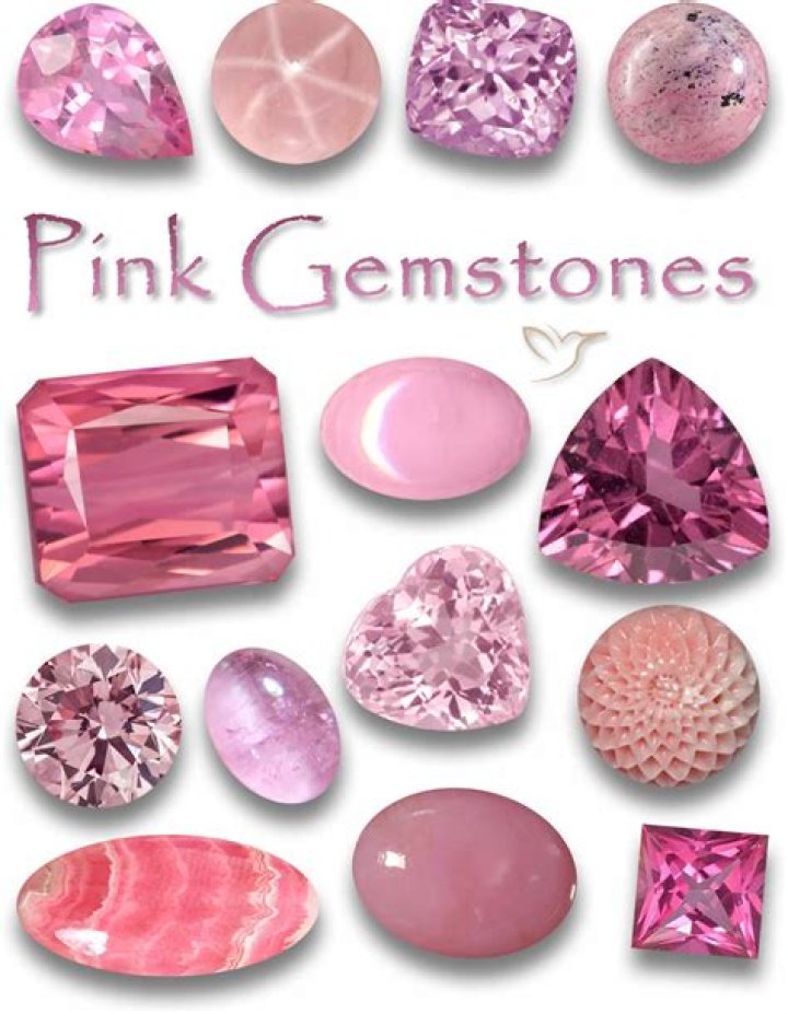What gem is pink?