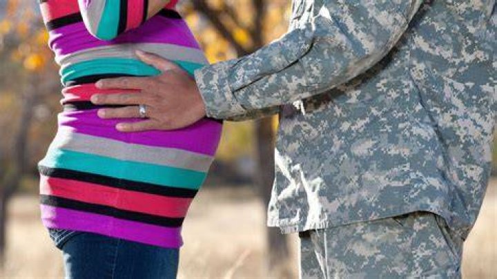 What happens if a female soldier gets pregnant?