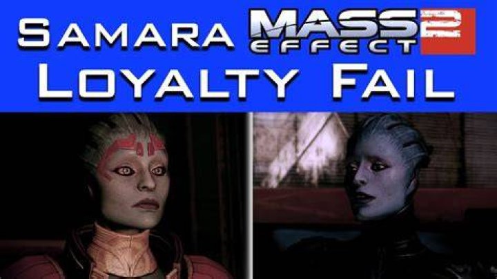 What happens if you don't do Samara's loyalty mission?