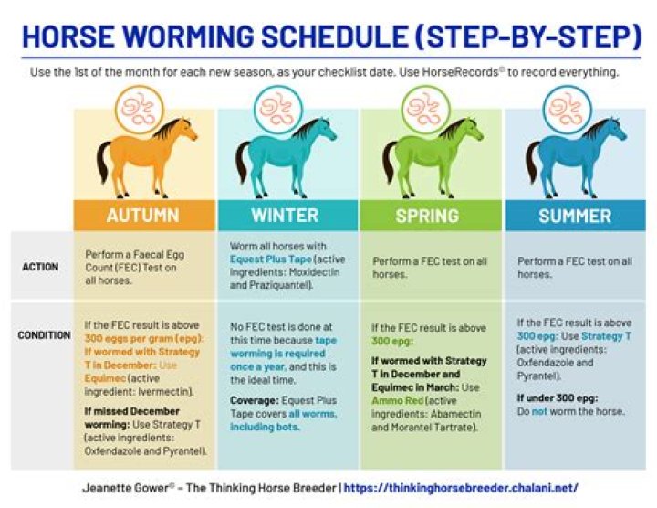 What happens if you dont worm your horse?