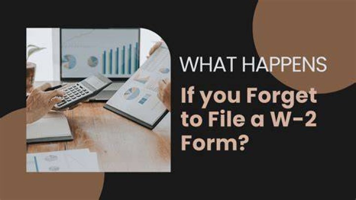 What happens if you forget to file one year?