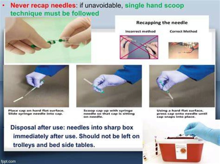 What happens if you reuse needles?
