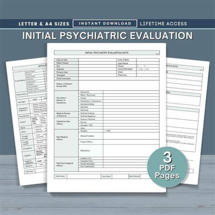 What happens in forensic psychiatric evaluation?
