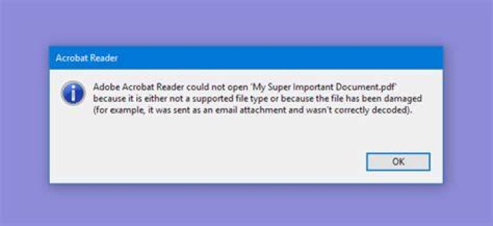 What happens when a file is corrupted?