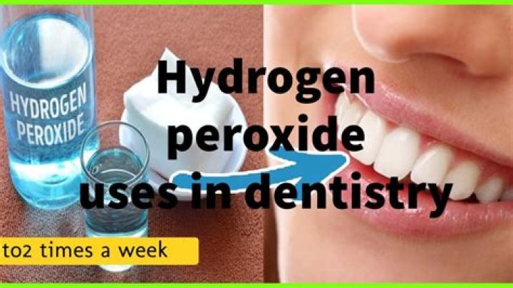 What happens when you put hydrogen peroxide on your feet?
