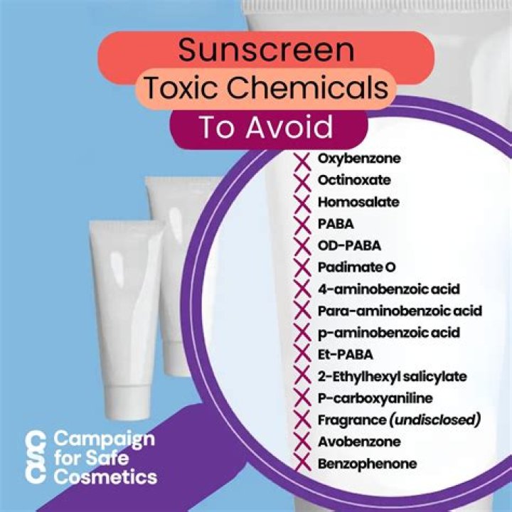 What ingredients to avoid in sunscreens?