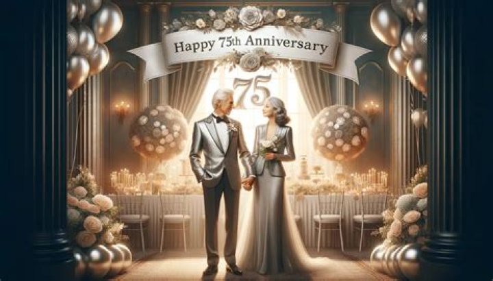 What is a 75th wedding anniversary called?