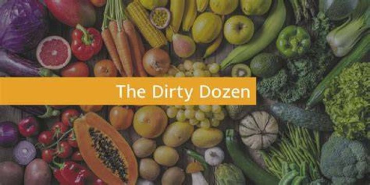 What is dirty dozen foods?