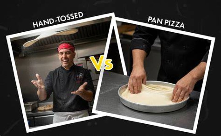 What is hand tossed?