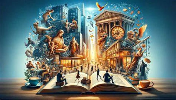 What is literature in connection to life?