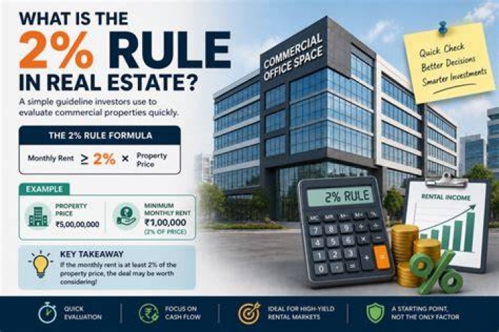 What is the 2% rule in real estate?