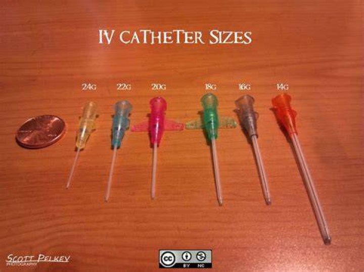 What is the biggest IV needle?