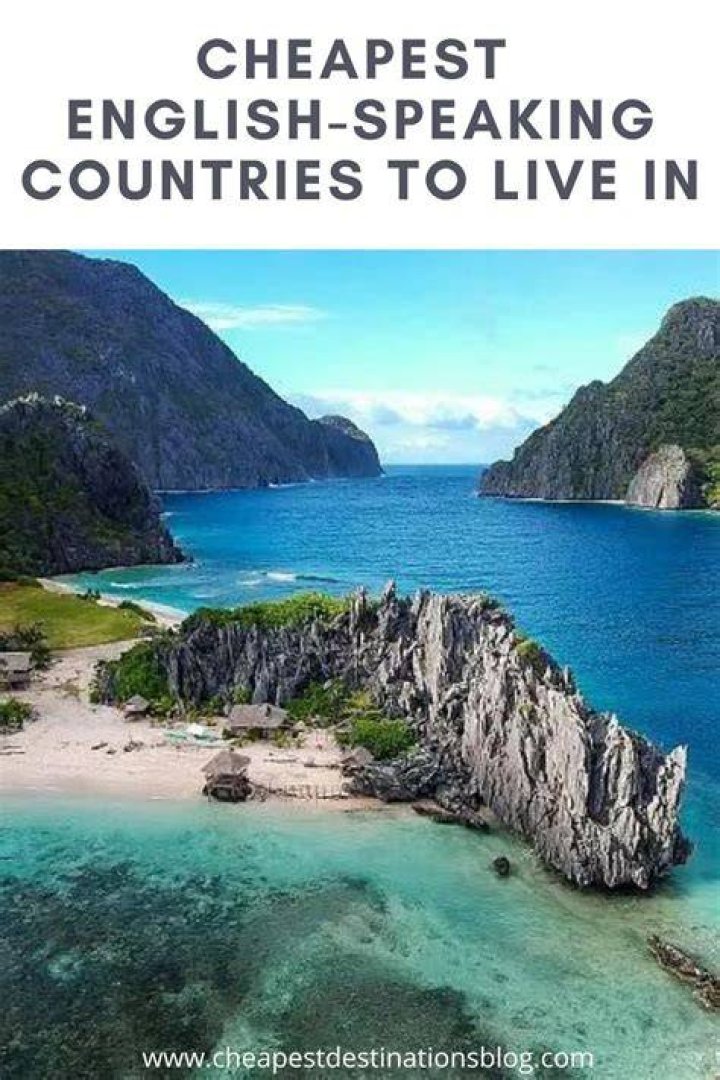 What is the cheapest English-speaking country to live in?