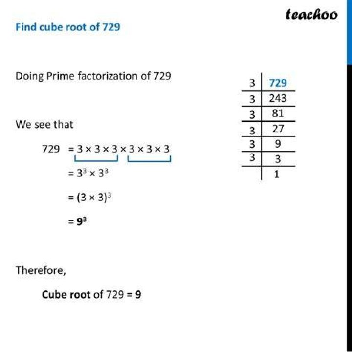 What is the cube root of 91125 by prime factorization method?