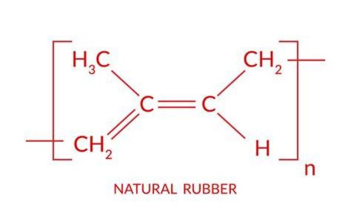 What is the formula of rubber?