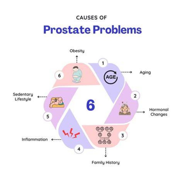 What is the main cause of prostate problems?