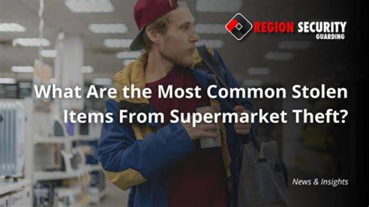 What is the most stolen item at Walmart?