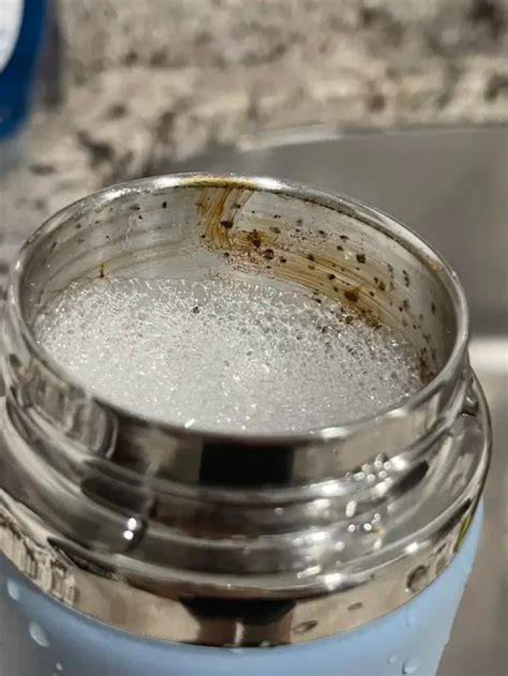 What is the slime in my water bottle?