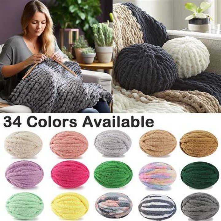 What is the softest yarn for a chunky blanket?