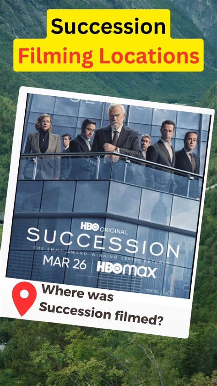 What lake in Italy is Succession filmed?