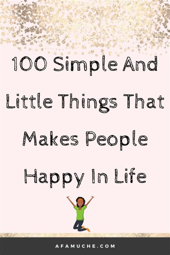 What makes a happy life?