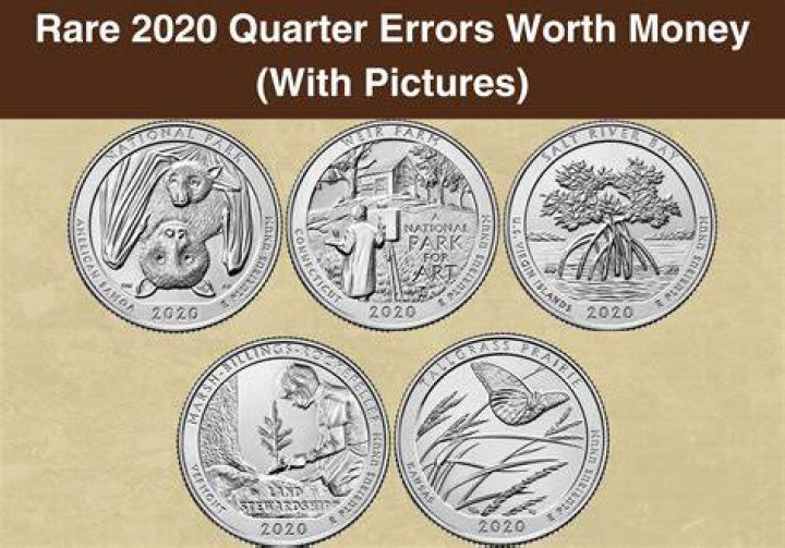 What national park quarters have errors?