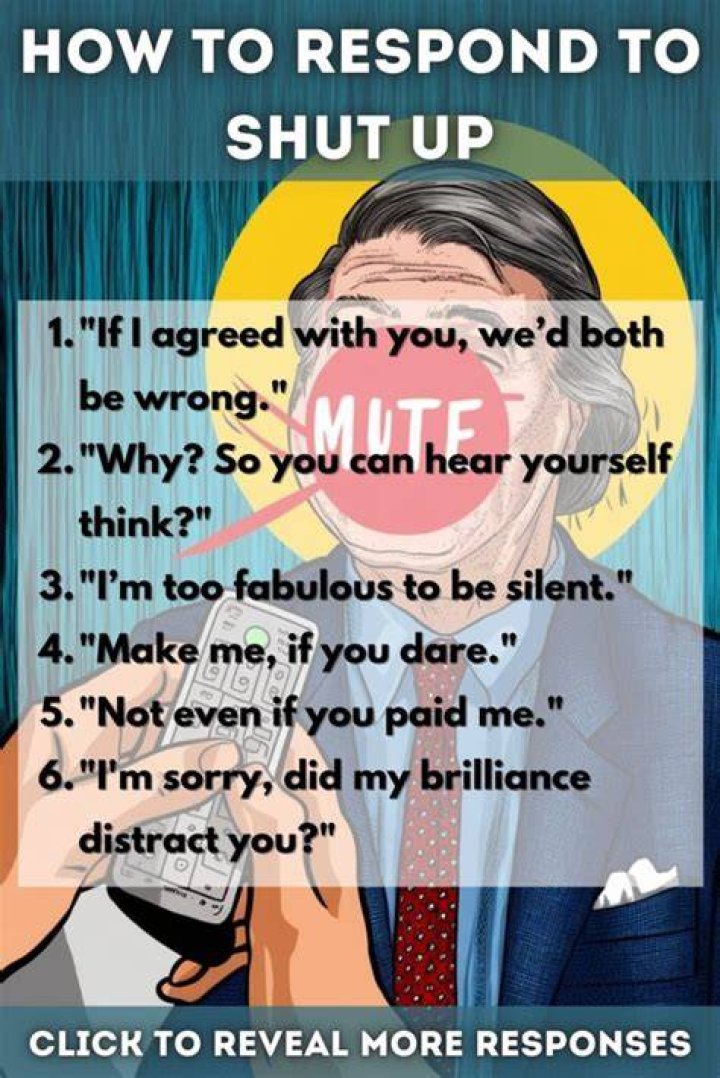 What to do when your child tells you to shut up?