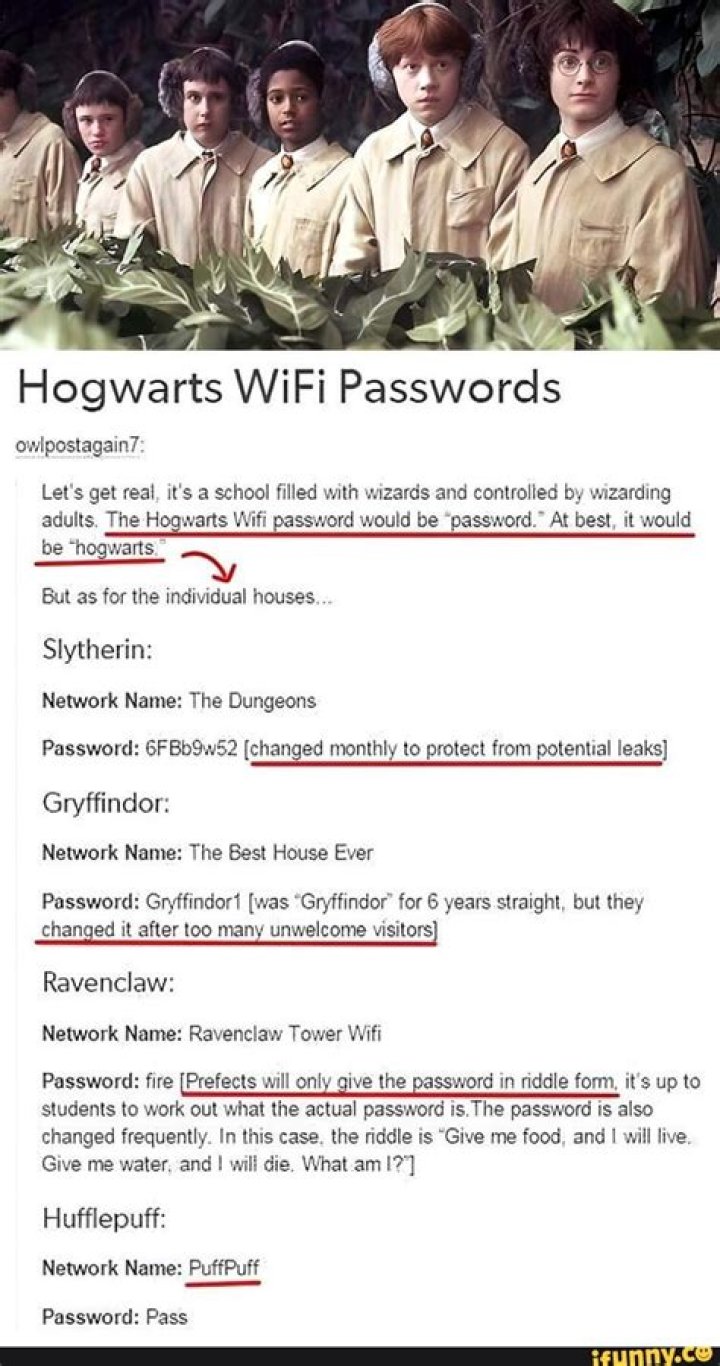 What was Slytherin's password?