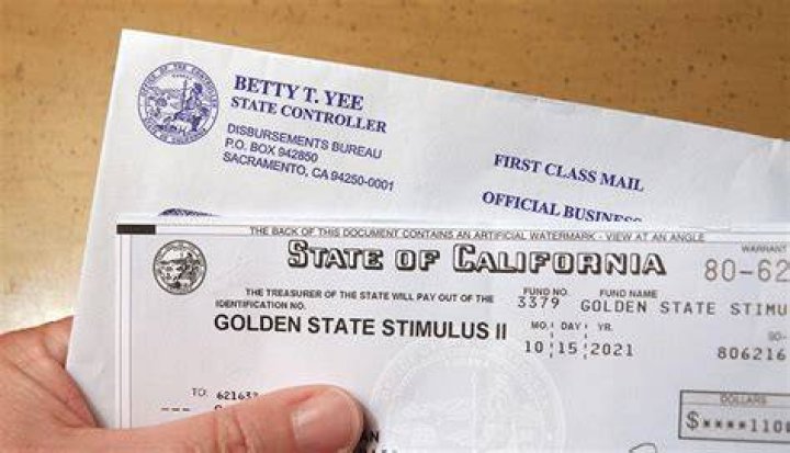 When did Golden State stimulus 1 go out?