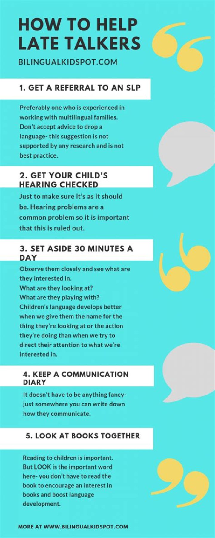 When do late talkers start talking?