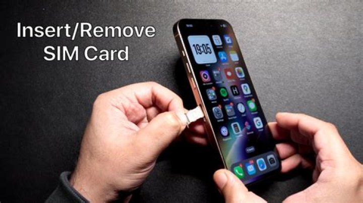 When setting up a new iPhone do you put the SIM card in first?
