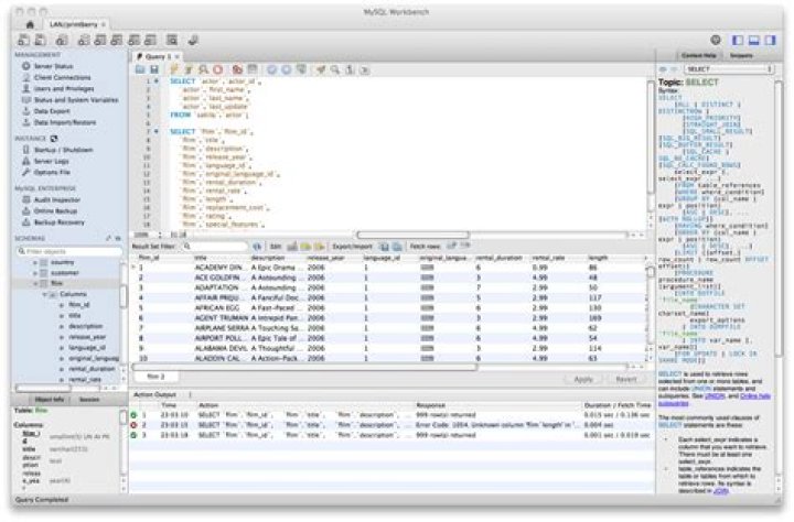 Where can I learn MySQL for free?