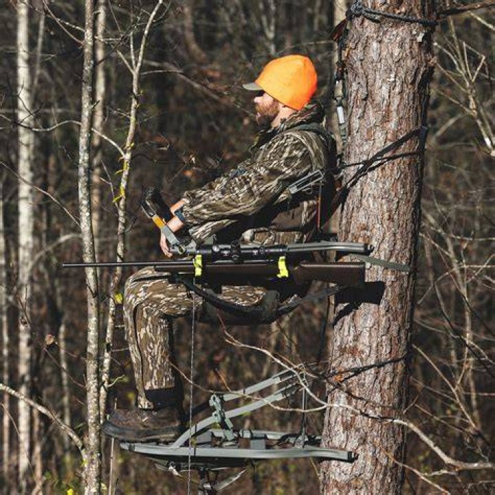 Which hunting position provides the least support?