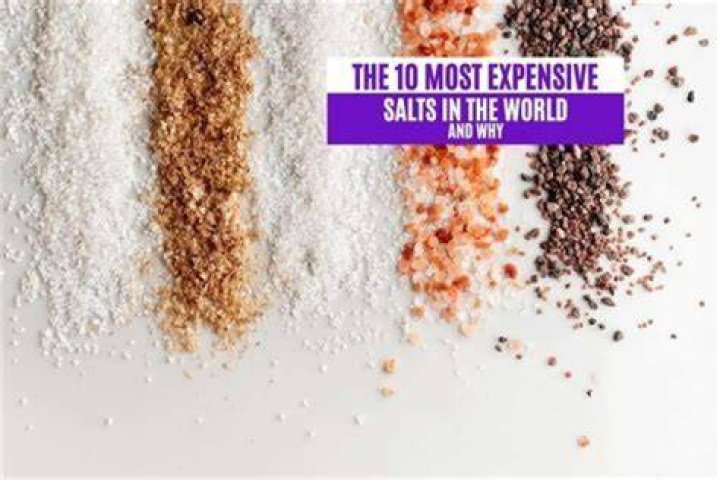 Which is the most expensive salt?