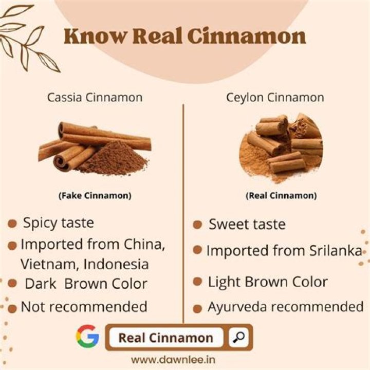 Which is the real cinnamon?