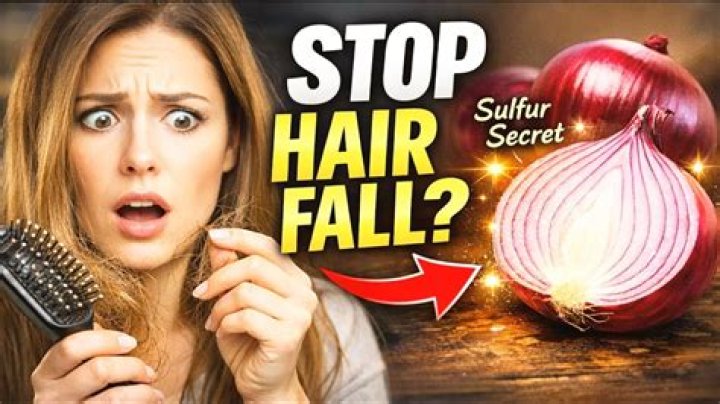 Which juice stops hair fall?