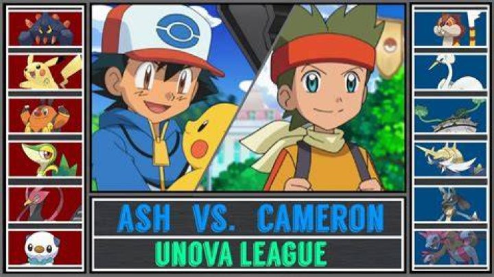 Who did Ash lose to in Unova?