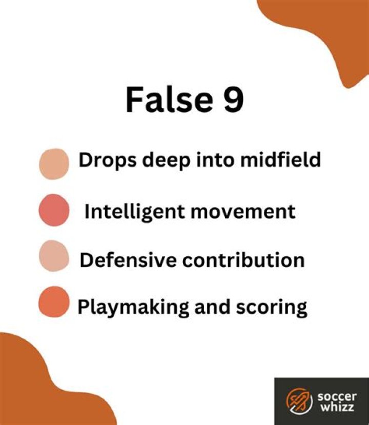Who is a false 9?