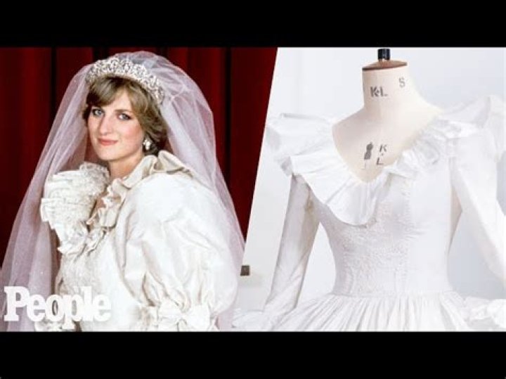 Who paid for Princess Dianas wedding dress?