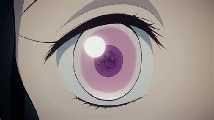 Why are Nezuko's eyes pink?