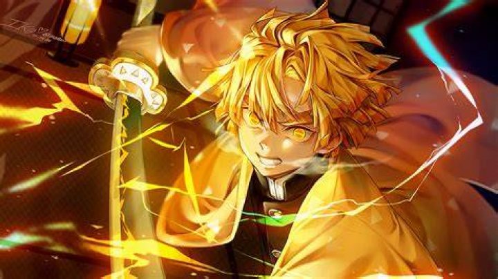 Why did Zenitsu's hair turn yellow?
