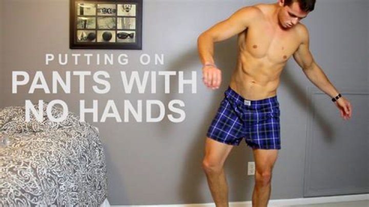 Why do guys sit with their hands in their pants?