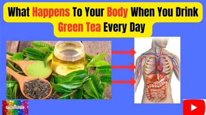 Why do I feel so good after drinking green tea?