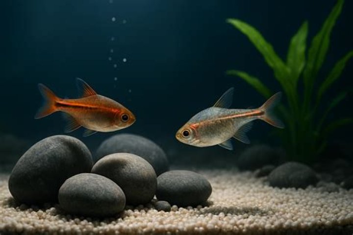 Why do my fish rub against rocks?